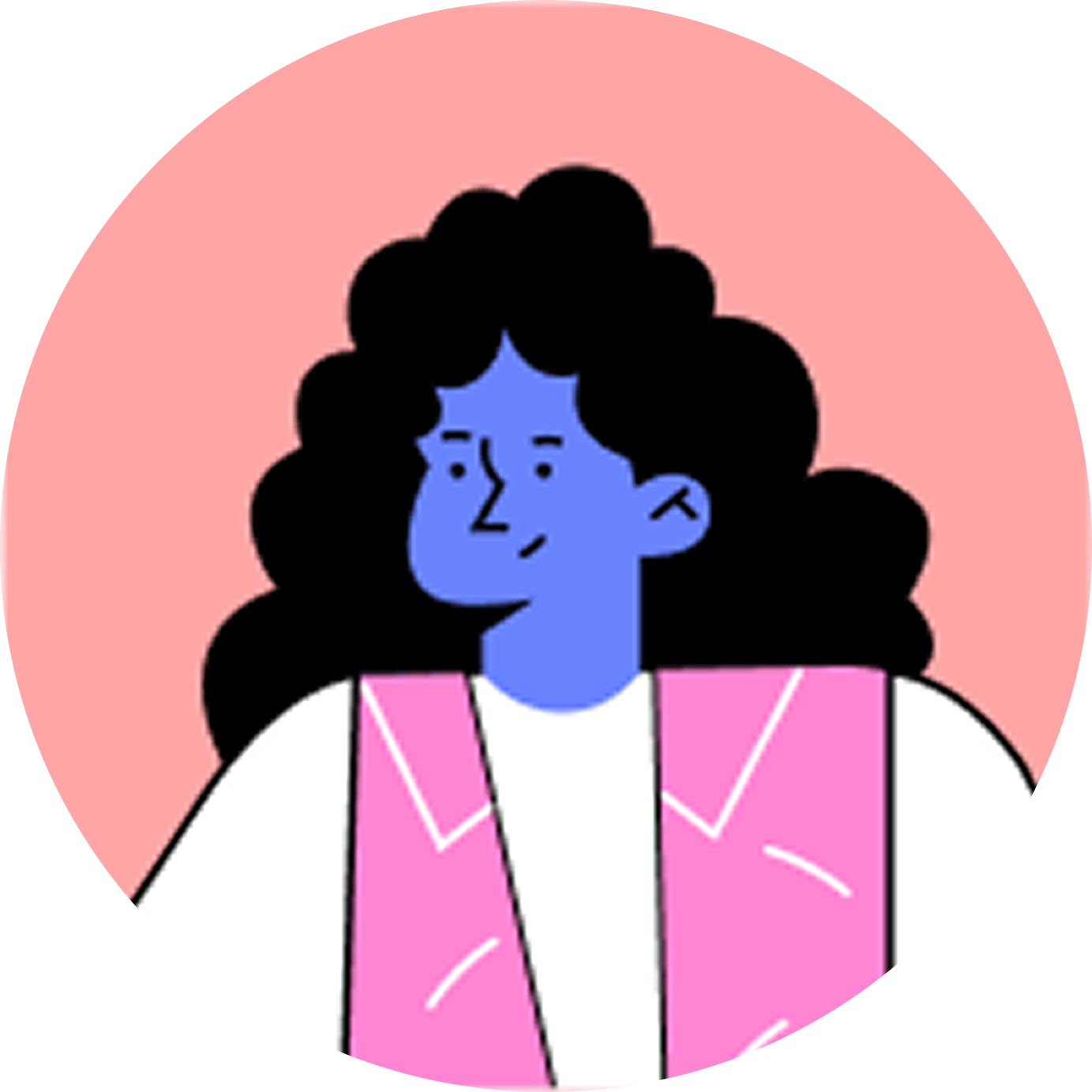Illustrated user avatar