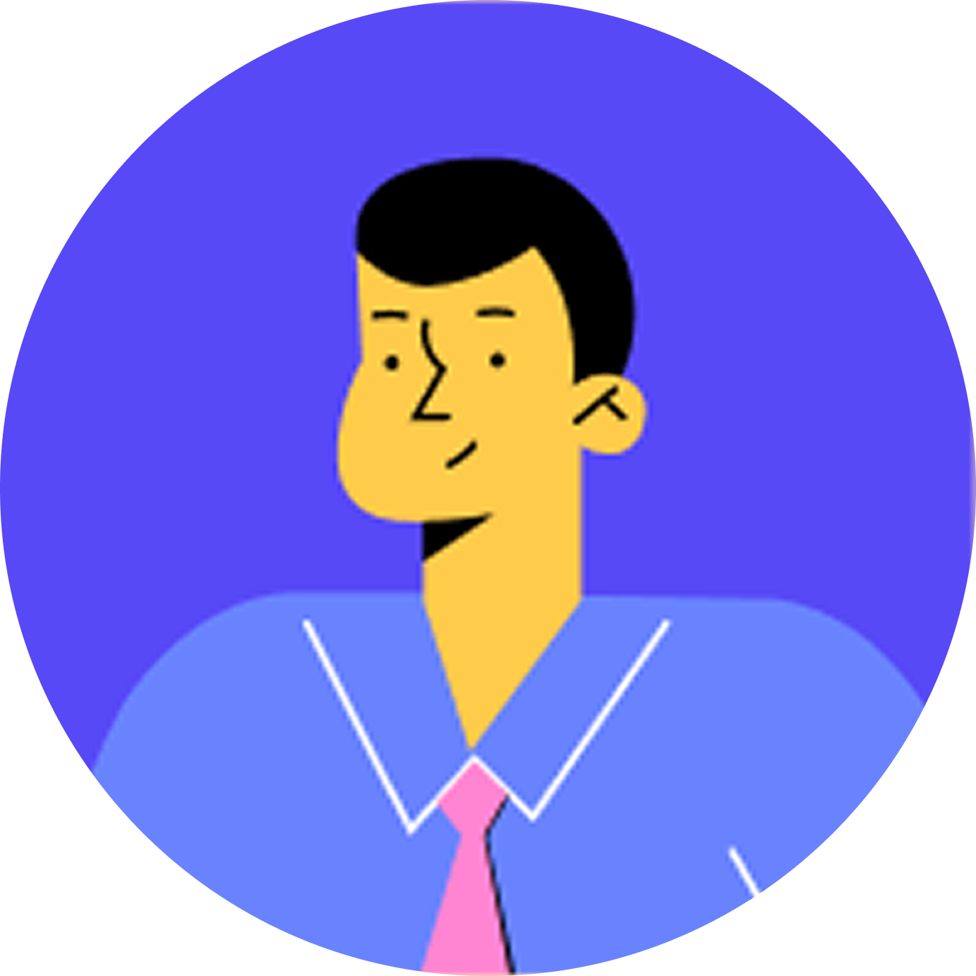 Illustrated user avatar