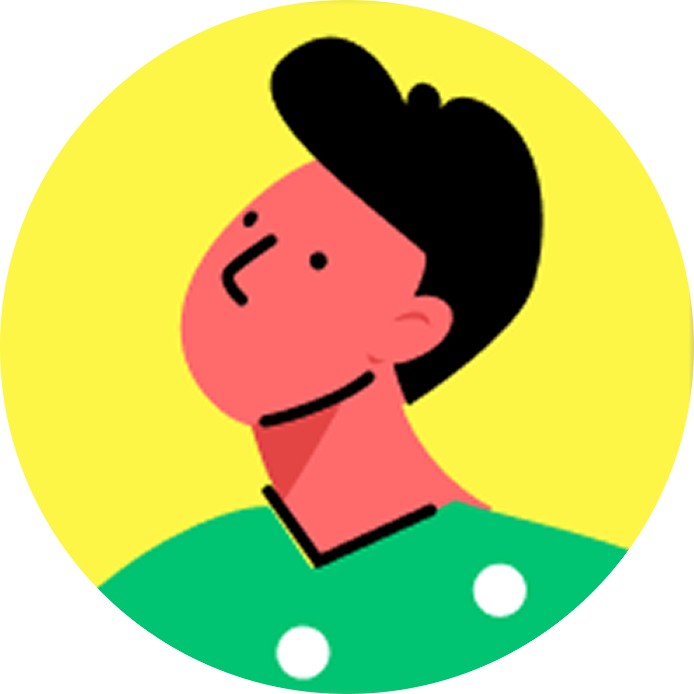 Illustrated user avatar